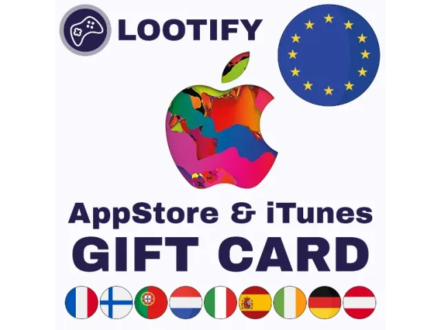 App Store &amp; iTunes (AT) 2 EUR Австрия - цифровая карта