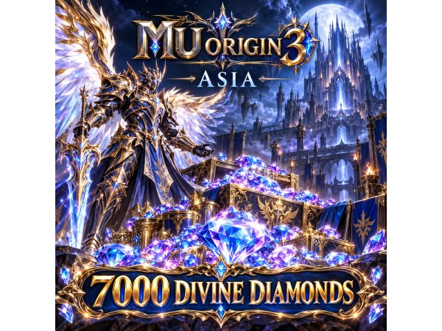 MU ORIGIN 3 Asia — 7000 Divine Diamonds
