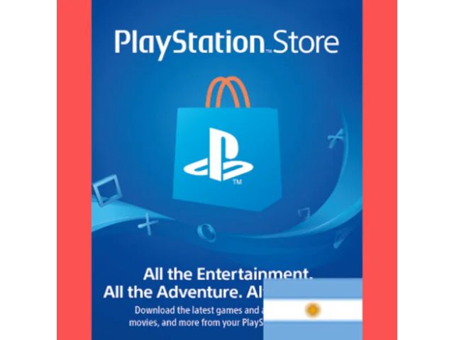 PlayStation (AR) 75 USD Аргентина - цифровая карта