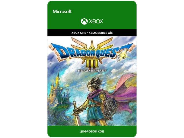 Игра DRAGON QUEST III HD-2D Remake для Xbox Series X S, электронный ключ