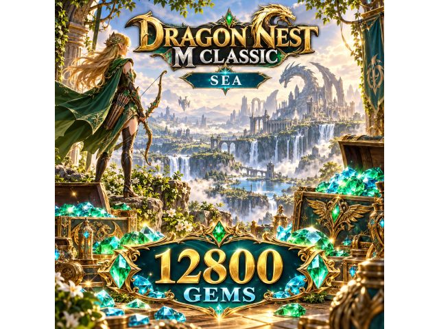 Dragon Nest M Classic (SEA) — 12800 Gems