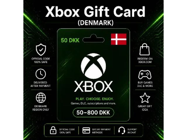 Xbox Gift Cards (DK) 150 DKK Дания - цифровая карта