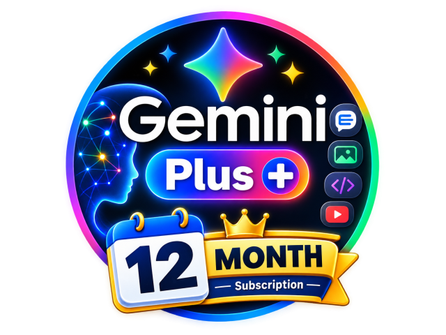 Gemini AI | PLUS | 12 month