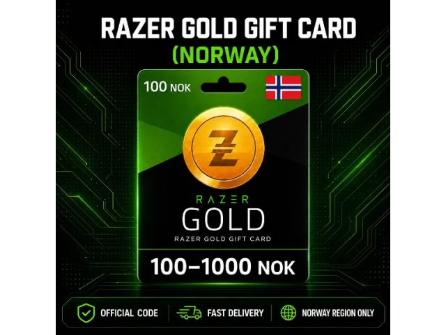 Razer Gold (NO) 1000 NOK Норвегия - цифровая карта