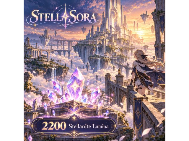 Stella Sora — 2200 Stellanite Lumina (пополнение по ID)