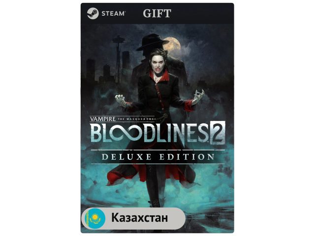 Игра Vampire: The Masquerade - Bloodlines 2 - Deluxe Edition для PC (ПК) Steam, Steam Deck, GIFT Казахстан