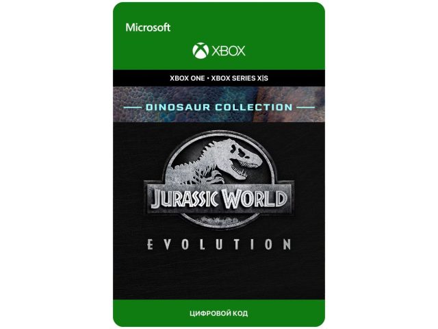 Дополнение JURASSIC WORLD EVOLUTION: DINOSAUR COLLECTION (DLC) для Xbox One/Series X S, электронный ключ