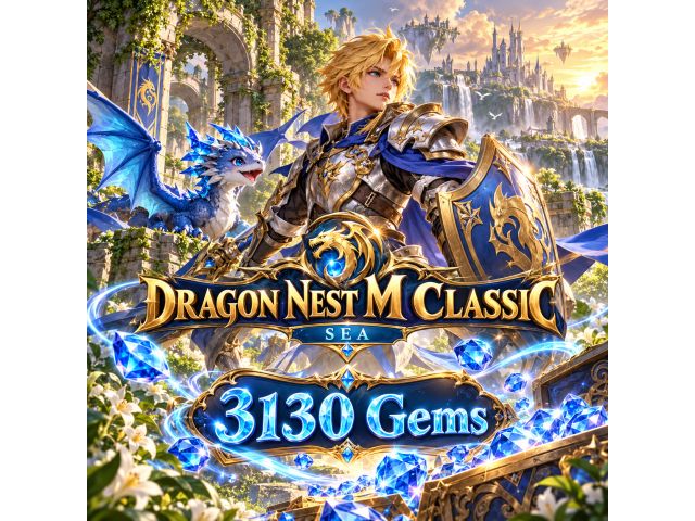 Dragon Nest M Classic (SEA) — 3130 Gems
