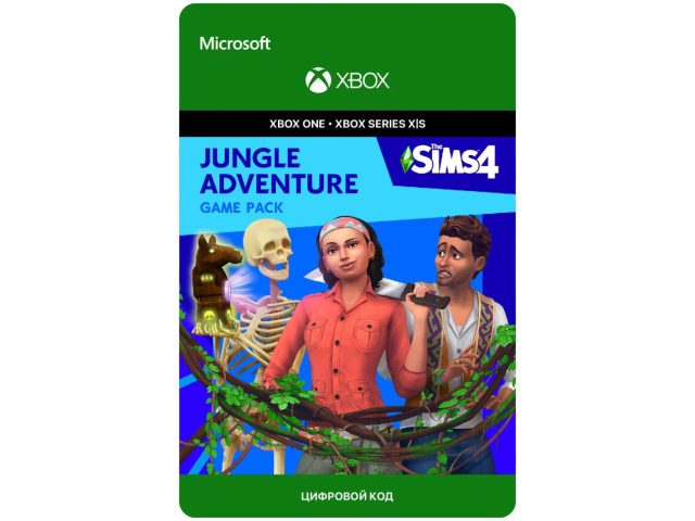 Игра THE SIMS 4 JUNGLE ADVENTURE (DLC) для Xbox One/Series X S, электронный ключ