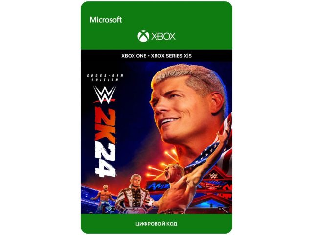 Игра WWE 2K24 - Cross-Gen Edition для Xbox One/Series X S, электронный ключ