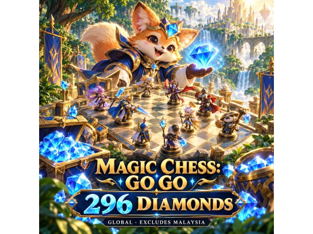 Magic Chess: Go Go — 296 Diamonds (Global, кроме Малайзии)