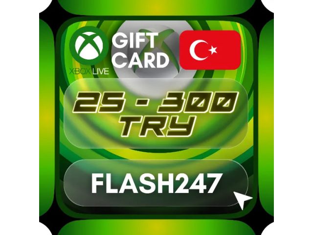 Xbox Gift Cards (TR) 25 TRY Турция - цифровая карта