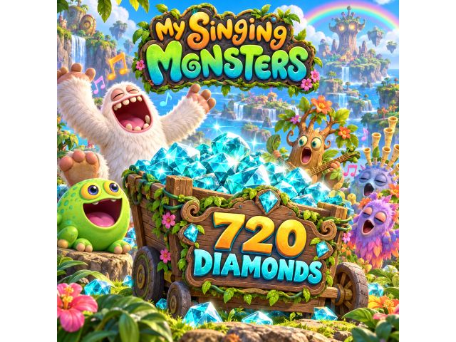 My Singing Monsters — 720 Diamonds