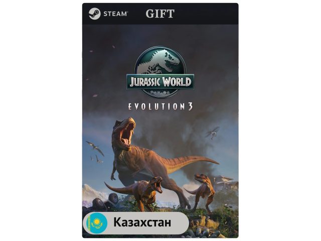 Игра Jurassic World Evolution 3 для PC (ПК) Steam, Steam Deck, GIFT Казахстан
