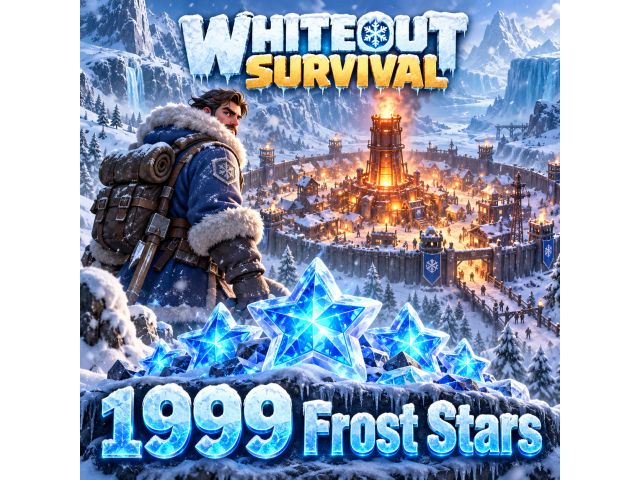 Whiteout Survival — 1999 Frost Stars (пополнение по Player ID)