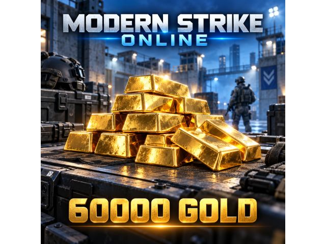 Modern Strike Online — 60000 Gold (пополнение по Player ID)