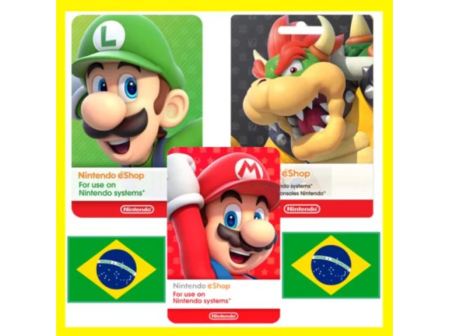 Nintendo (BR) 400 BRL Бразилия - цифровая карта