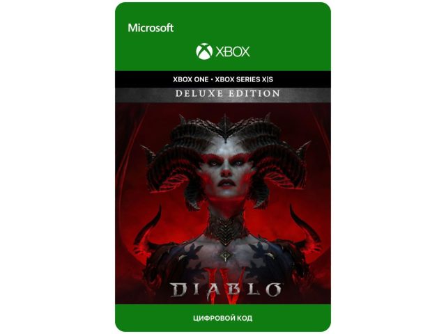Игра Diablo IV - Digital Deluxe Edition для Xbox One/Series X S, электронный ключ