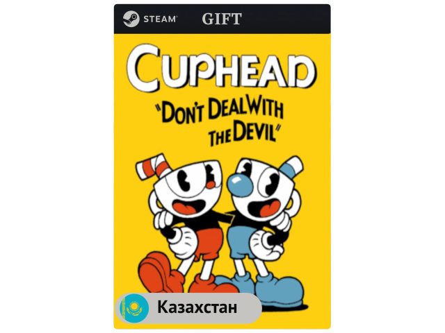 Игра Cuphead для PC (ПК) Steam, Steam Deck, GIFT Казахстан