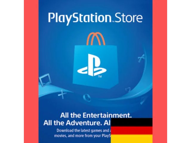 PlayStation (DE) 80 EUR Германия - цифровая карта