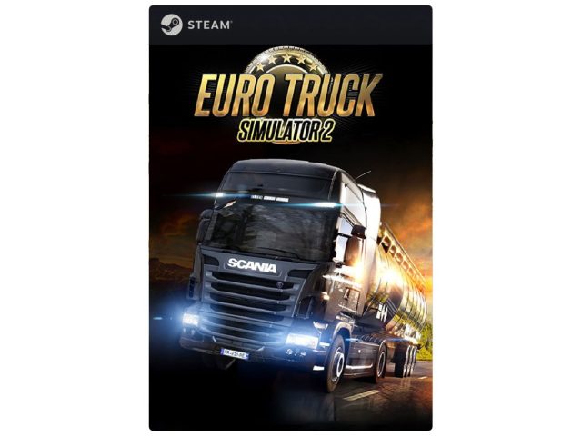 Игра EURO TRUCK SIMULATOR 2 для PC, русский перевод, Steam, электронный ключ