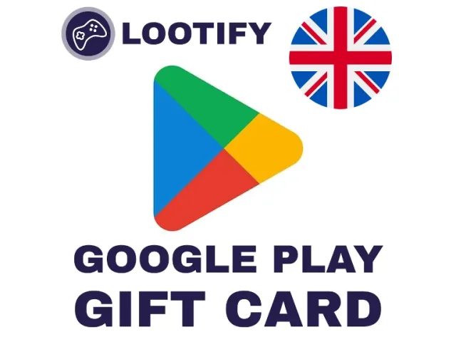 Google Play (UK) 100 GBP Великобритания - цифровая карта