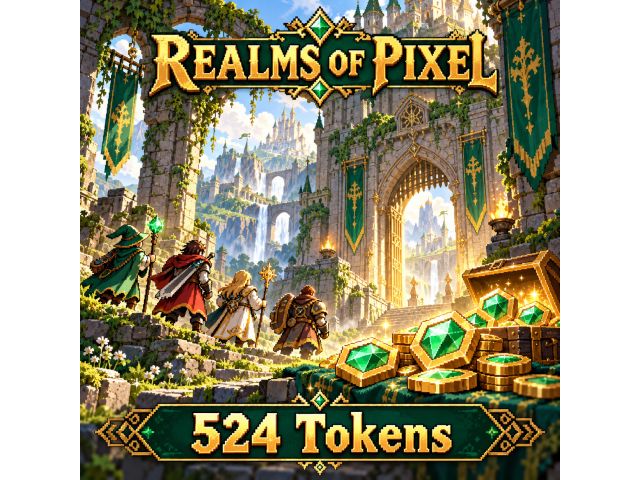 Realms of Pixel — 524 Tokens