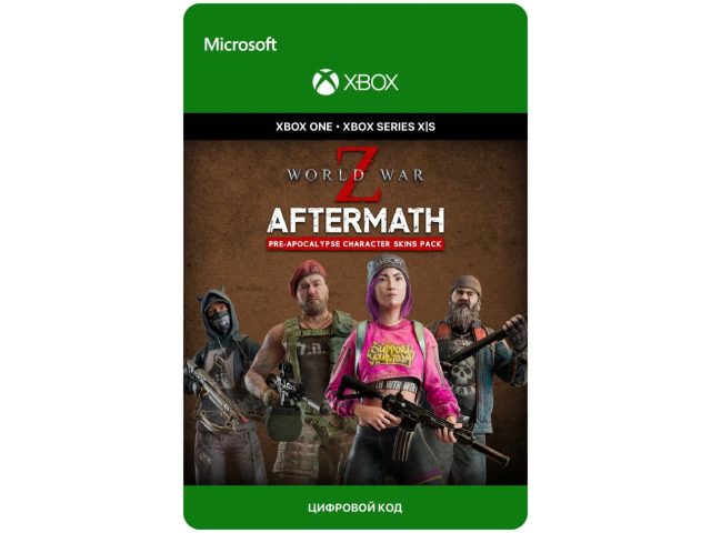 Дополнение WORLD WAR Z: AFTERMATH - PRE-APOCALYPSE CHARACTER SKINS PACK (DLC) для Xbox One/Series X S, электронный ключ