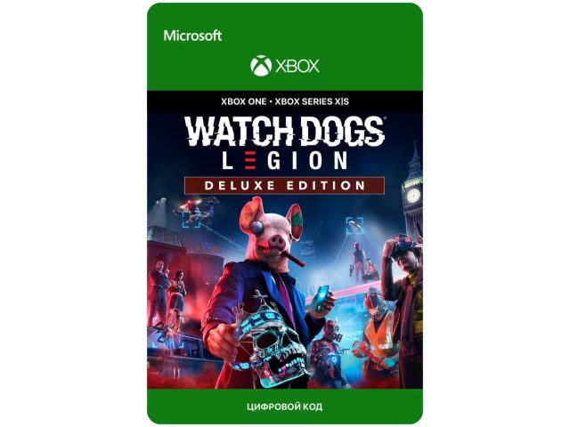 Игра WATCH DOGS: LEGION - DELUXE EDITION для Xbox One/Series X S, электронный ключ