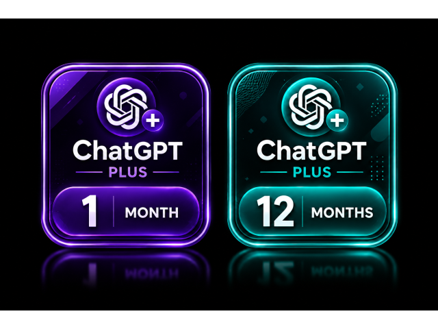 24/7 | ChatGPT 5.5 + 5| PLUS 1 Month| CODEX   | PRIVATE | RE