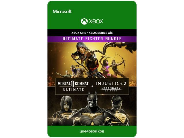 Игра Mortal Kombat 11 Ultimate + Injustice 2 Bundle Edition для Xbox One/Series X S, электронный ключ