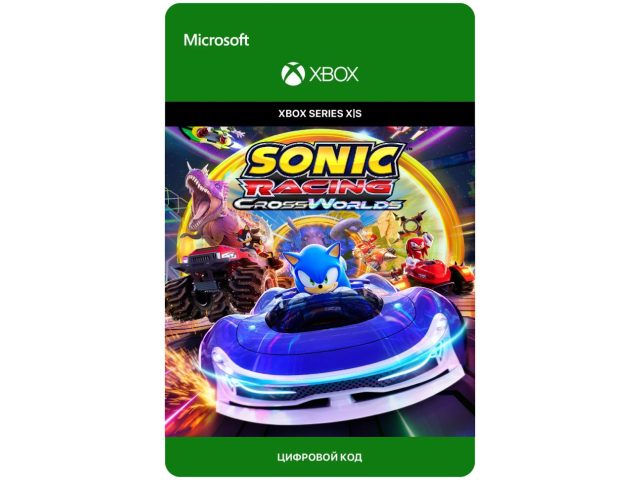 Игра Sonic Racing: CrossWorlds - Standard Edition для Xbox Series X S, электронный ключ