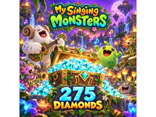 My Singing Monsters — 275 Diamonds