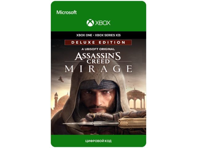 Игра Assassin s Creed Mirage - Deluxe Edition для Xbox One/Series X S, электронный ключ