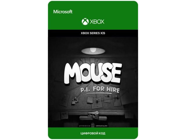 Игра MOUSE: P.I. For Hire - Standart Edition для Xbox Series XS, электронный ключ