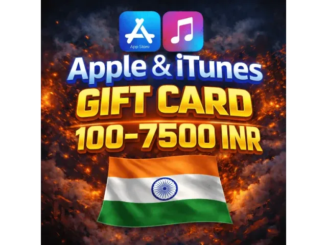 App Store &amp; iTunes (IN) 7500 INR Индия - цифровая карта
