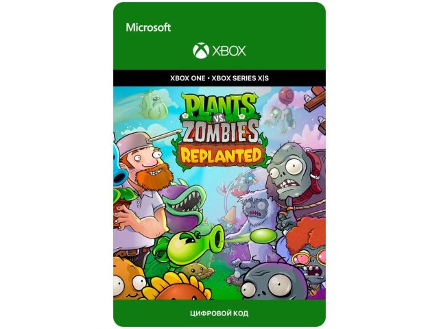 Игра PLANTS VS. ZOMBIES: REPLANTED для Xbox One/Series X S, электронный ключ