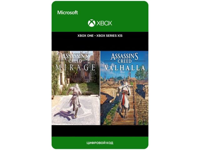 Игра Assassin s Creed Mirage + Valhalla для Xbox One/Series X S, электронный ключ
