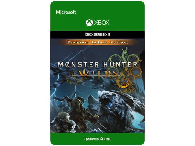 Игра Monster Hunter Wilds - Premiun Deluxe Edition для Xbox Series X S, электронный ключ