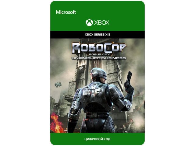 Игра Robocop: Rogue City - Unfinished Business для Xbox Series X S, электронный ключ