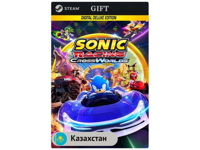 Игра Sonic Racing: CrossWorlds - Digital Deluxe Edition для PC (ПК) Steam, Steam Deck, GIFT Казахстан