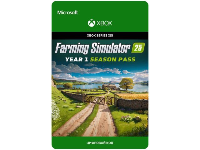 Дополнение FARMING SIMULATOR 25 - YEAR 1 SEASON PASS (DLC) для Xbox Series X S, электронный ключ