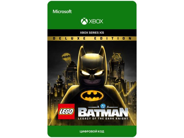 Игра LEGO Batman: Legacy of the Dark Knight - Deluxe Edition для Xbox Series XS, электронный ключ