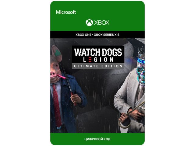 Игра WATCH DOGS: LEGION - ULTIMATE EDITION для Xbox One/Series X S, электронный ключ