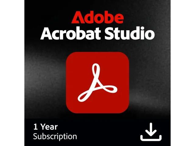 Adobe Acrobat Studio | All-in-One PDF Suite | Edit, Sign, Re