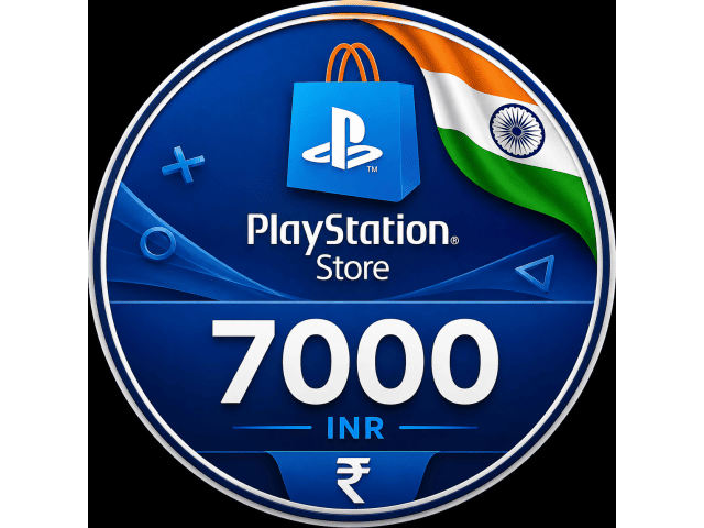 PlayStation(PSN) 7000 INR(Rupee) India