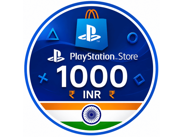PlayStation(PSN) 1000 INR(Rupee) India