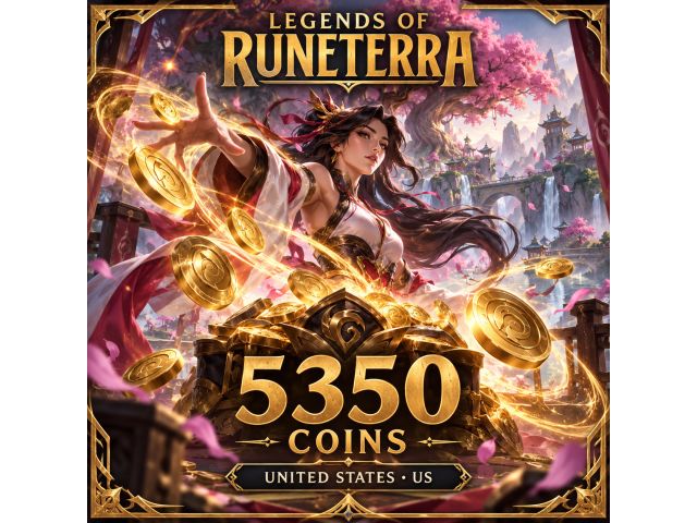 Legends of Runeterra (США) — 5350 Coins