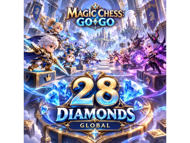 Magic Chess: Go Go — 28 Diamonds (Global, кроме Малайзии)