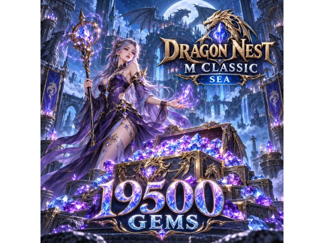 Dragon Nest M Classic (SEA) — 19500 Gems